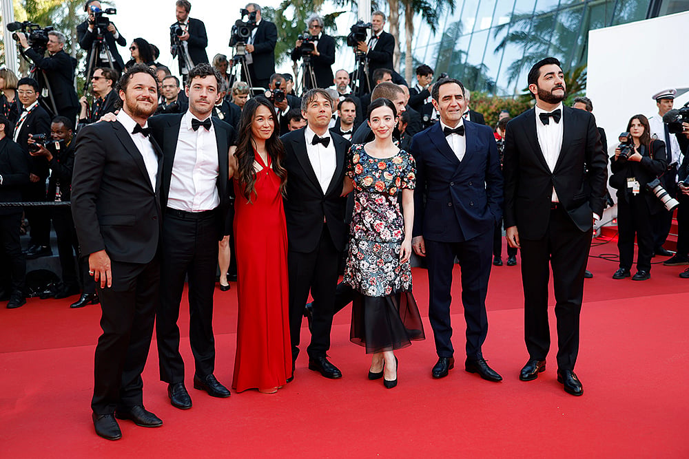 Drew Daniels, Alex Coco, Samantha Quan, Sean Baker, Mikey Madison, Karren Karagulian And Vache Tovmasyan